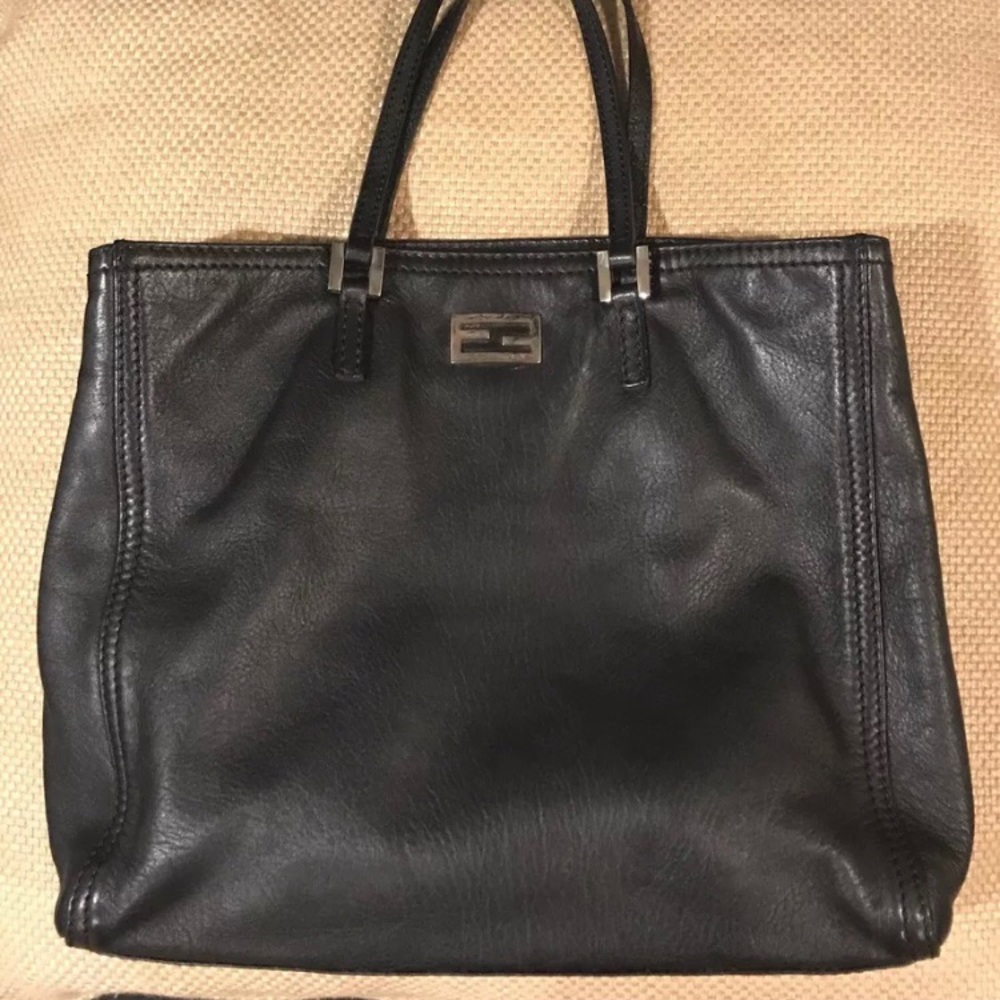 Authentic Fendi Black Handbag/Tote
